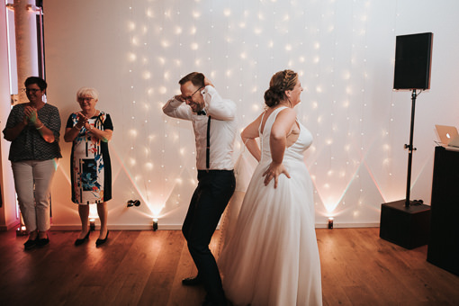 Hochzeit-im-Heyligenstaedt Erster Tanz des Brautpaar im Heyligenstaedt
