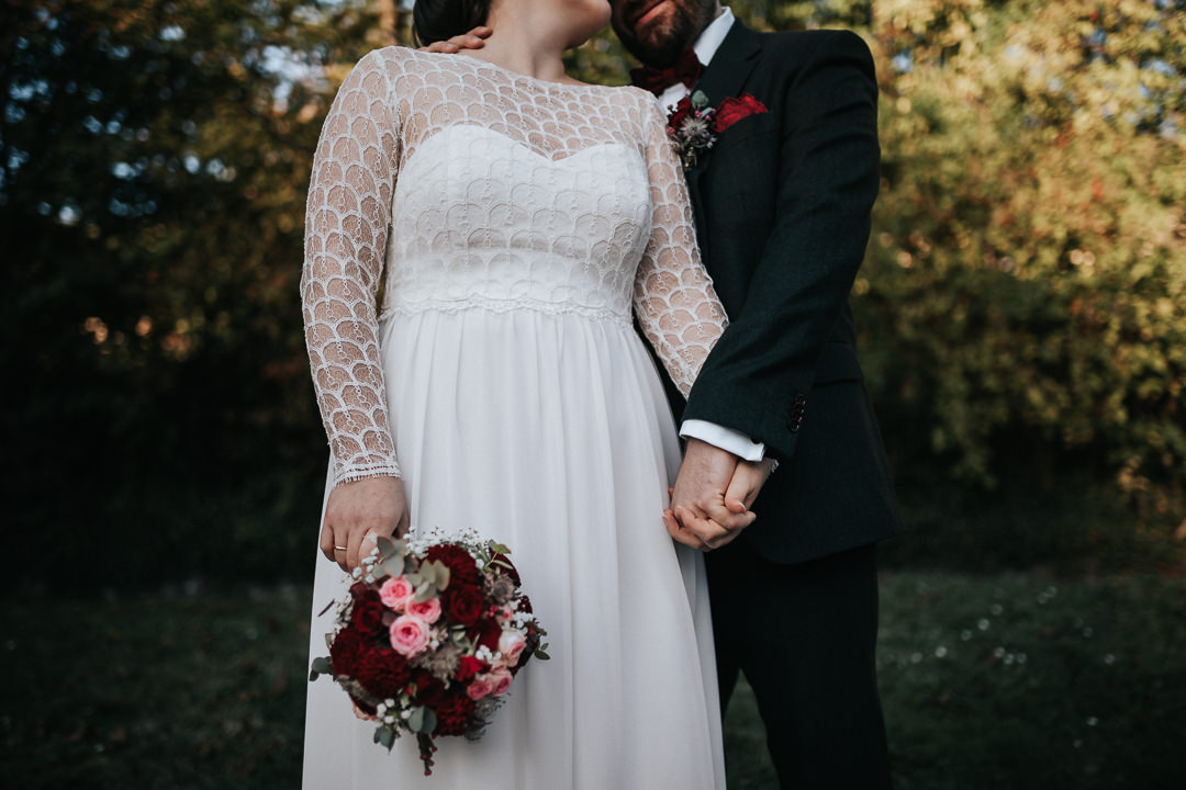 Hochzeit-Kloster-Eberbach Braut und Bräutigam Kloster Eberbach