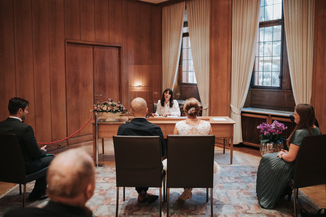 Standesamtliche Hochzeit im Römer Frankfurt
