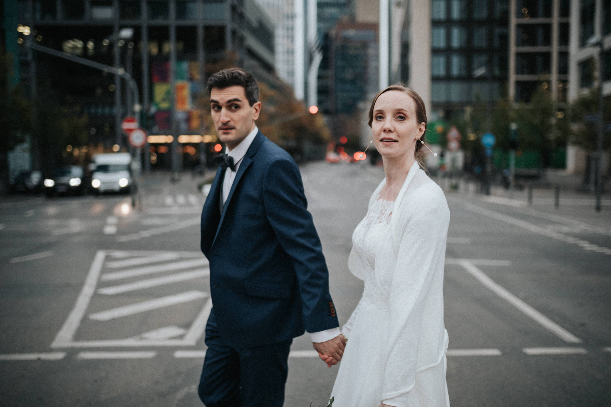 Hochzeitsfotograf Frankfurt mit Brautpaar