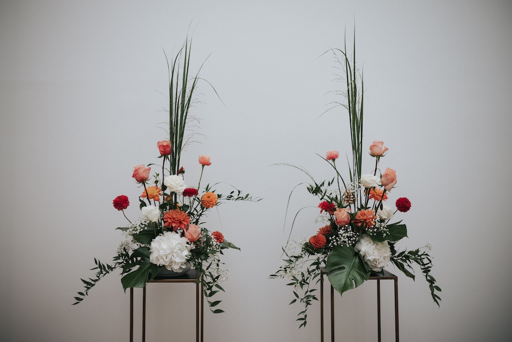 Hochzeitsfotograf Frankfurt Blumenschmuck der Hochzeit